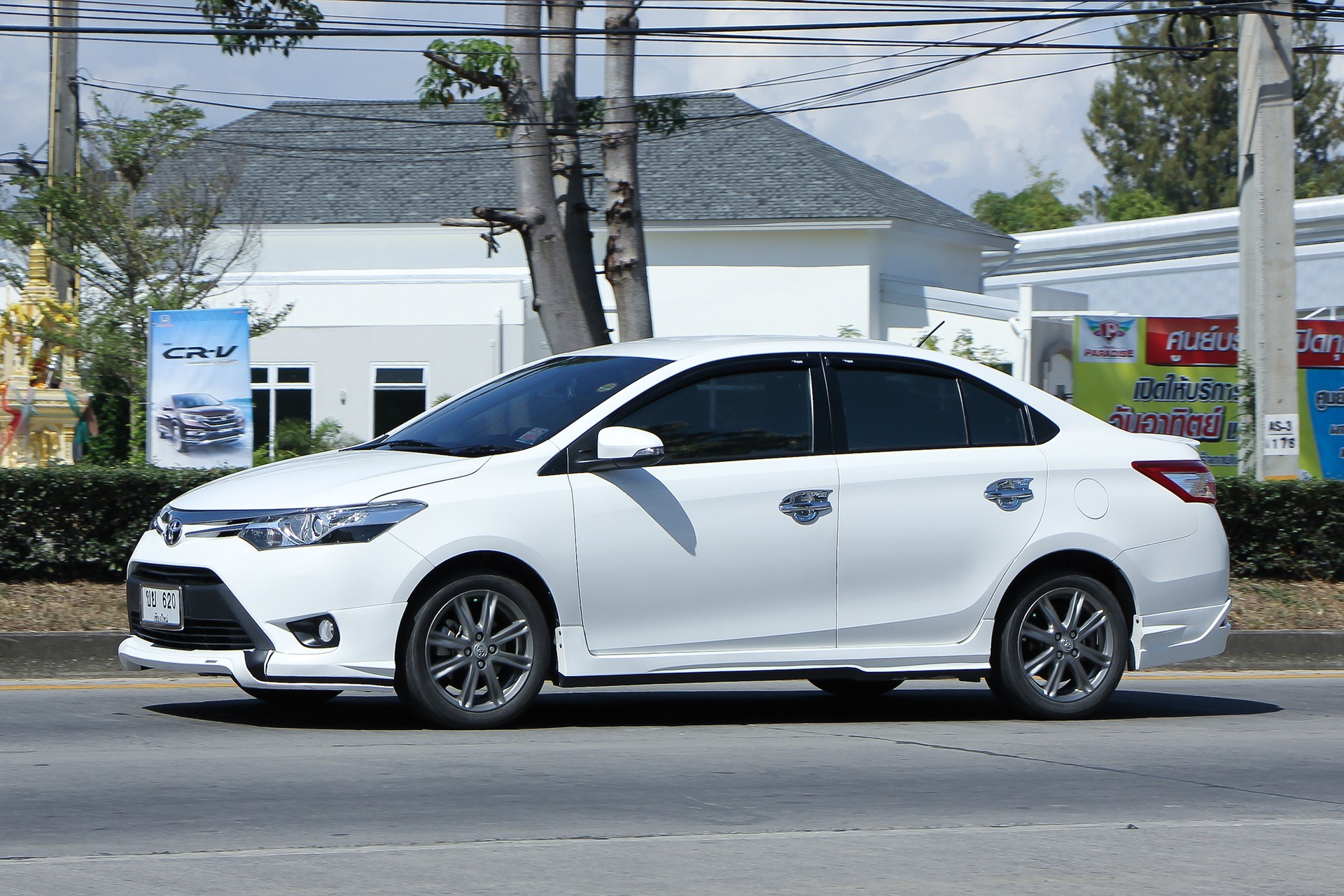 Private car, Toyota Vios.